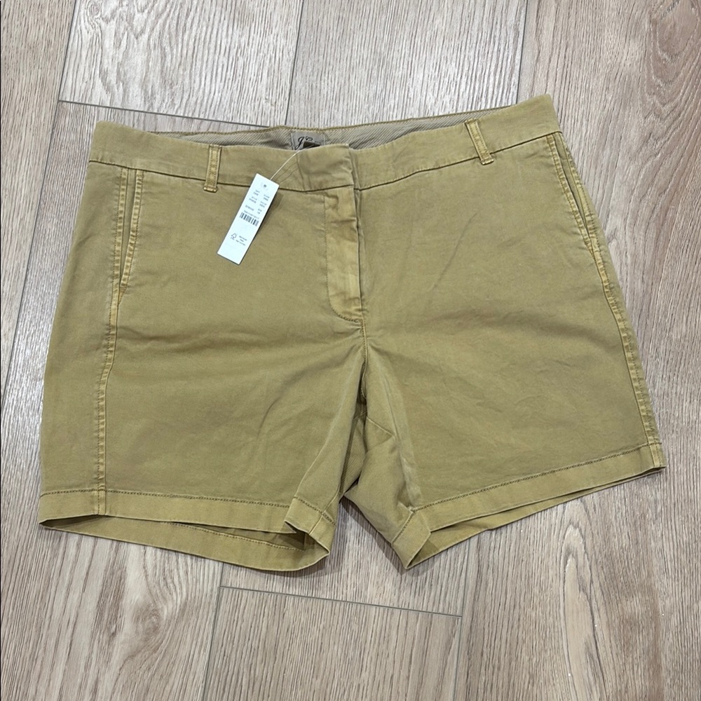 J. Crew Tan Bermuda Shorts Classic Style